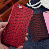 Crocodile Pattern Case For iPhone 5 5S 6 6S Plus 7 7 Plus
