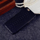 Crocodile Pattern Case For iPhone 5 5S 6 6S Plus 7 7 Plus