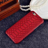 Crocodile Pattern Case For iPhone 5 5S 6 6S Plus 7 7 Plus