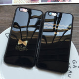 Luxury Bow Soft Silicon Mirror Case
