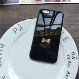 Luxury Bow Soft Silicon Mirror Case