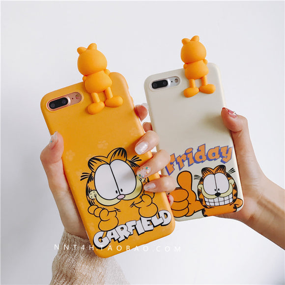 3D Garfield case for iphone 6, 7 – caseaddict_id 3D Garfield case for iphone 6, 7 – caseaddict_id