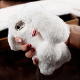 Rabbit Bunny Soft Furry Cute Phone Cover